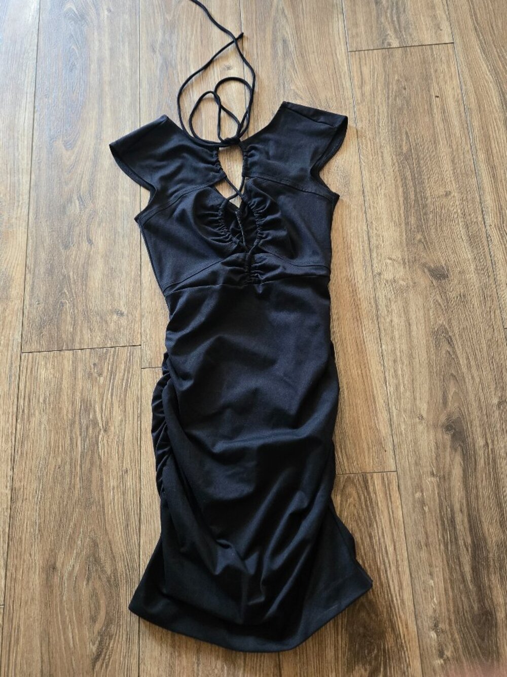 Nicole Miller with Cut-out with Lace-up Front
